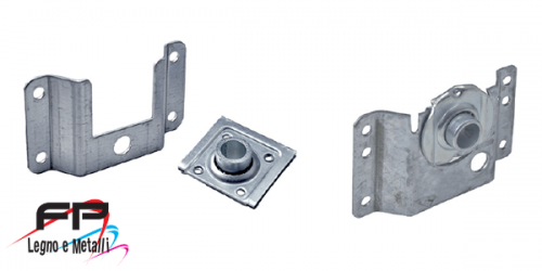 Supporto a cassonetto con cuscinetto sfilabile piega 11